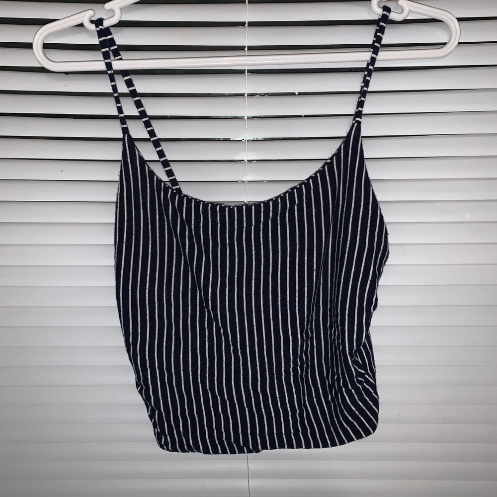 Navy Blue Tank Top
